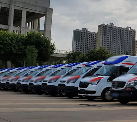 井研县服务车队展示