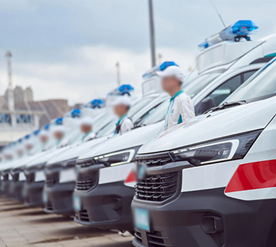 井研县服务车队展示